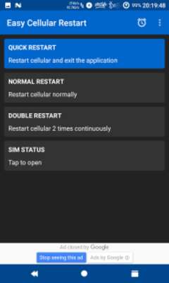 Play Easy Cellular Restart [Root] 